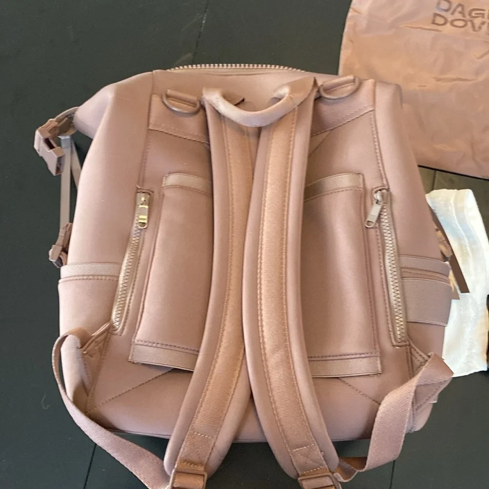 Medium Indi Dagne Dover Diaper bag in dune